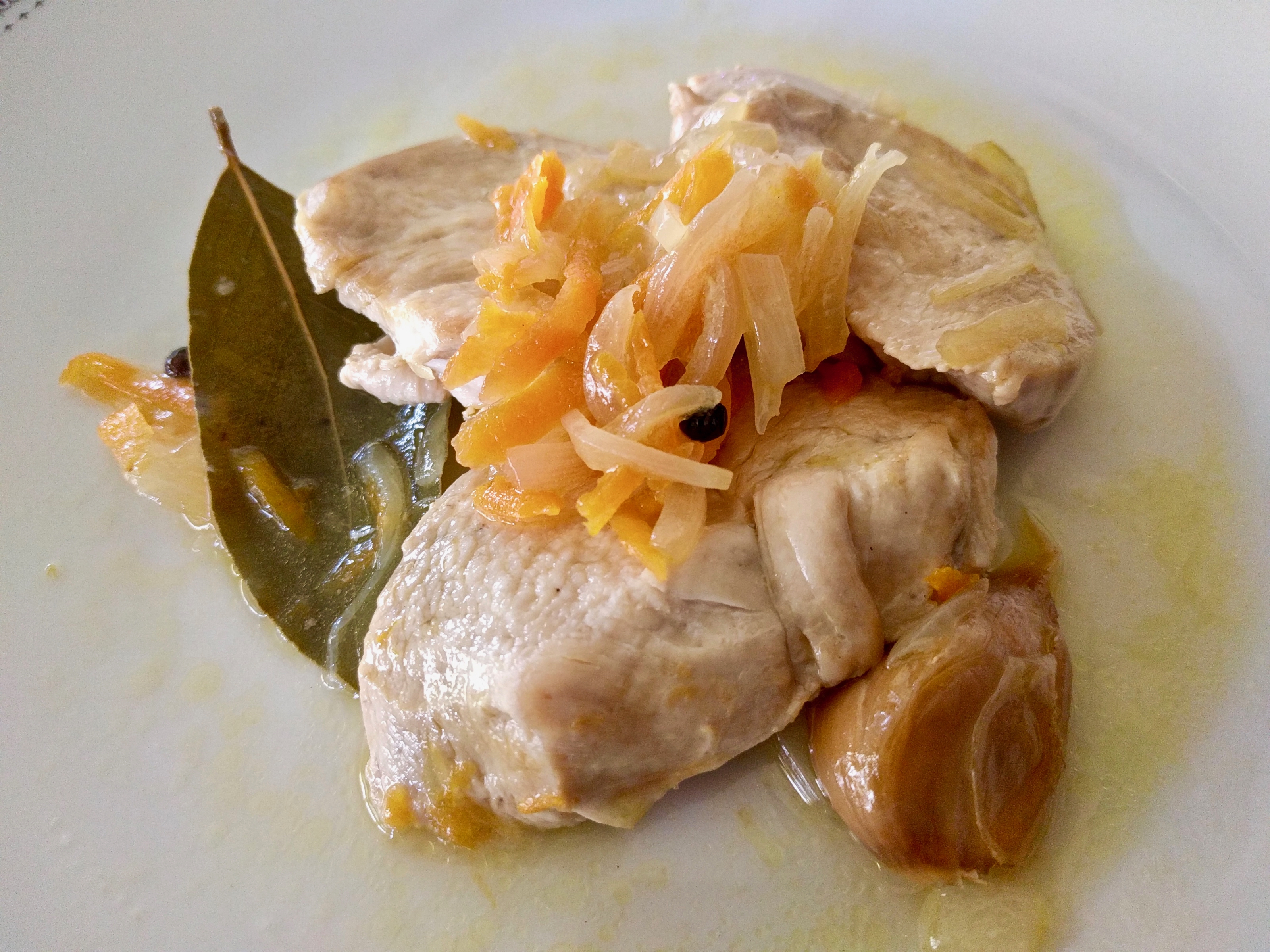 Escabeche de pechuga de pollo